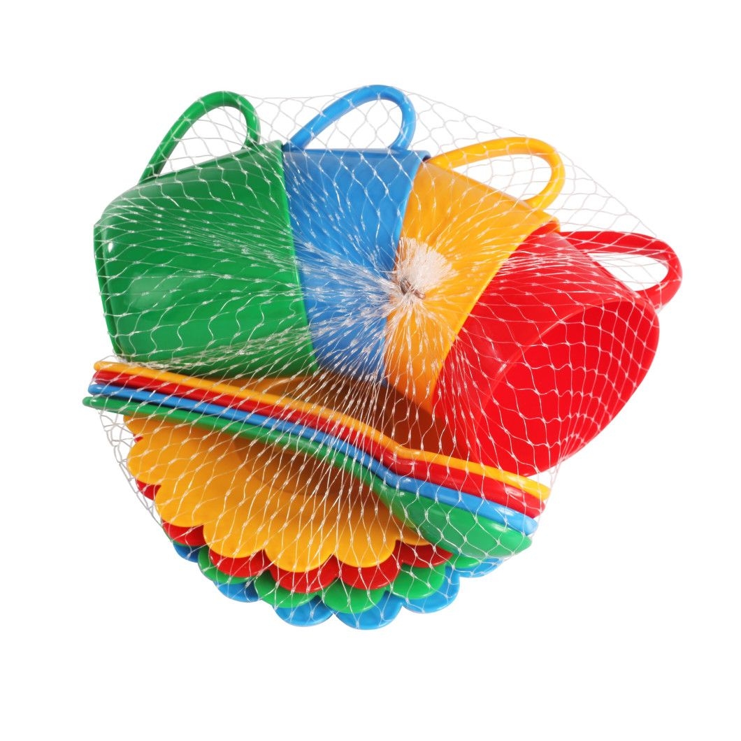 Фото Набор посуды "Ромашка" на 4 персоны, 12 элементов 39081 Tigres Разноцветный (4820159390816)