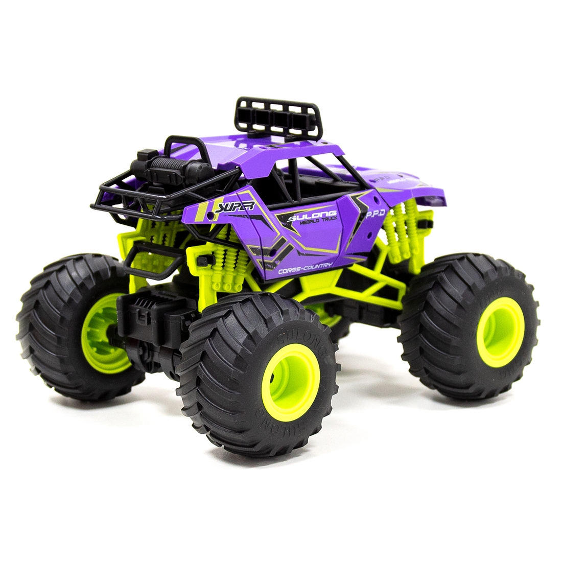 Фото Автомобиль BIGFOOT OFF – ROAD с р/у – VIOLET (1:16, 27 МГц) SL – 358RHV Разноцветный (6900007341493)