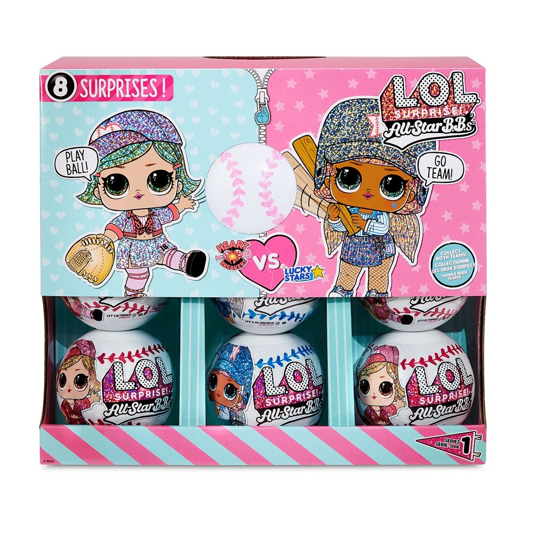 Фото Игровой набор с куклой L.O.L. Surprise! серии All-Star B.B.s - Спортивная команда (570363)