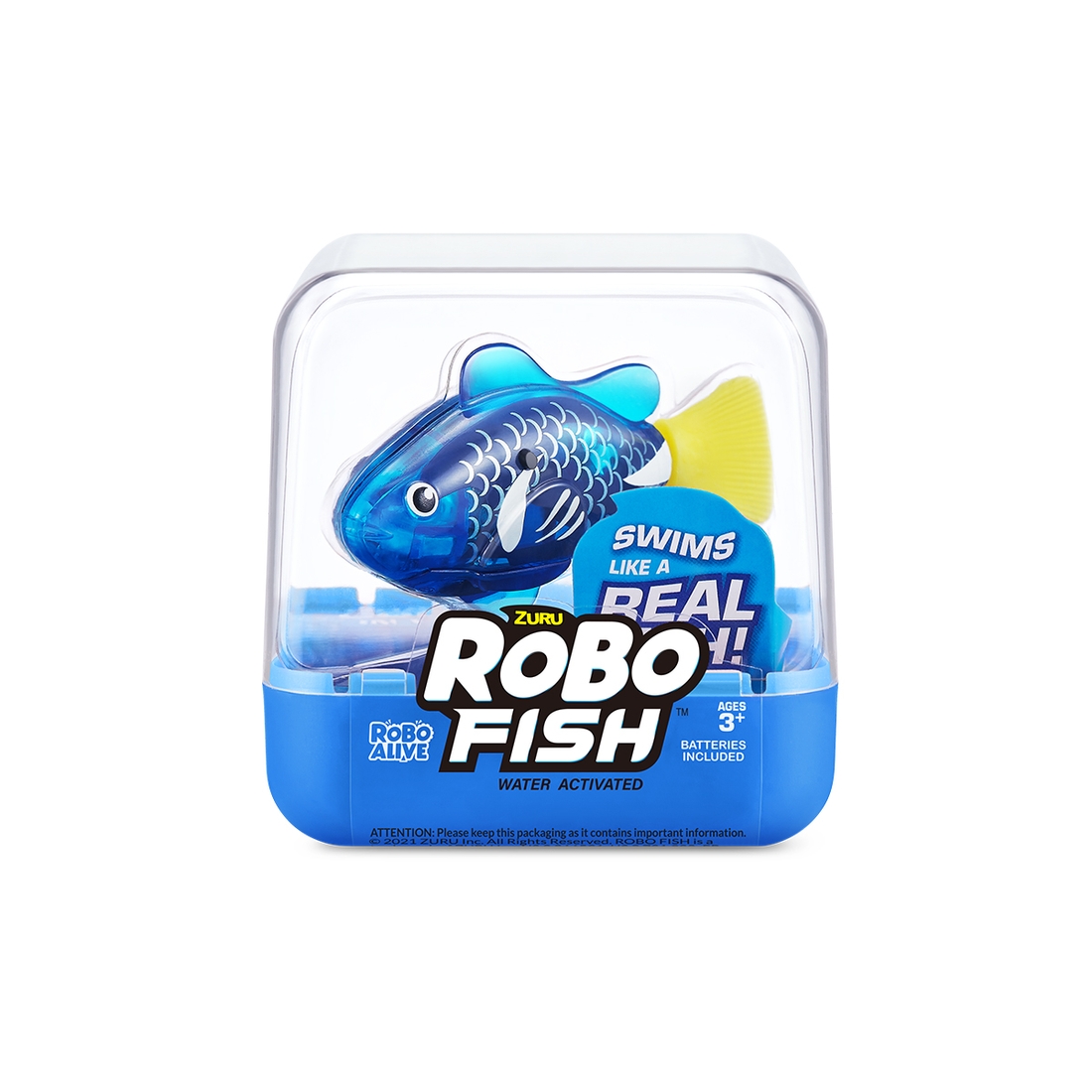 Фото Интерактивная игрушка Роборыбка Pets & Robo Alive 7191-4 Синий (6900007361491)
