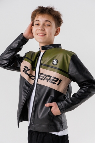 Фото Куртка для мальчика XD26 164 см Зеленый (2000990395375D)