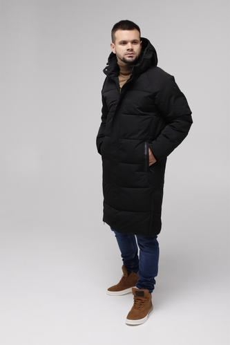 Фото Куртка зимняя 9001-1 4XL Черный (2000989122869W)