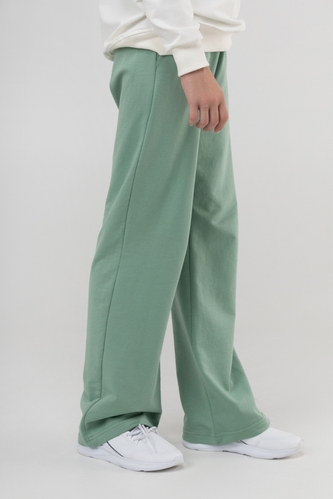 Фото Спортивные штаны палаццо однотонные для девочки ADK 2980 164 см Мятный (2000990024916D)
