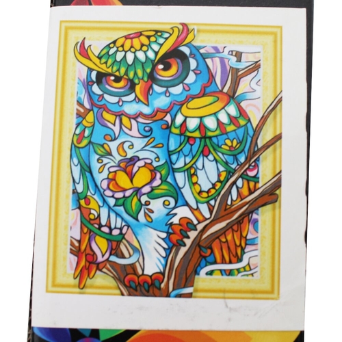 Фото Набір для творчості DIY Алмазна живопис 40х50 Мрійлива сова на гілці (2000903596615)