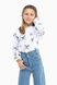 Блуза з візерунком для дівчинки MyChance Метелик 140 см Різнокольоровий (2000989804369D) Фото 2 з 14