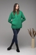 Худі жіночий Pepper mint KAX-16 S Зелений (2000989383857W) Фото 2 з 12