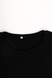 Костюм футболка + шорты однотонный женский M36 52 Черный (2000989668923S) Фото 9 из 15