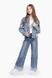 Куртка джинсова для дівчинки ANGELOS M110 164 см Синій (2000989586333S) Фото 7 з 23