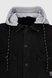 Куртка джинсовая мужская Little Cup 16654 S Черный (2000990414380D) Фото 9 из 17