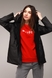 Куртка жіноча двостороння 72-536 Button XL Чорний (2000989400608D) Фото 7 з 17