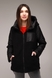 Куртка женская двусторонняя 72-536 Button XL Черный (2000989400608D) Фото 1 из 17