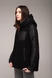 Куртка жіноча двостороння 72-536 Button XL Чорний (2000989400608D) Фото 4 з 17