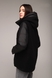Куртка жіноча двостороння 72-536 Button XL Чорний (2000989400608D) Фото 5 з 17
