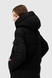 Куртка зимова жіноча Towmy 3688 S Чорно-бежевий (2000989856412W) Фото 10 з 30
