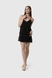 Нічна сорочка жіноча Fleri F50145 36 Чорний (2000990313195А) Фото 1 з 12