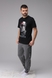 Пижамная футболка мужская ГЕНЕЗИС SW 53 02 9912/A124 2XL Черный (5904009156971A) Фото 5 из 10