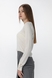 Пуловер однотонний жіночий Park karon 10284 One Size Білий (2000989250074D) Фото 2 з 13