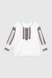 Сорочка з вишивкою для дівчинки ОЛЕКСАНДРА №6 158 см Зелений (2000989764014D) Фото 9 з 14