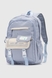 Рюкзак для девочки E4510 Голубой (2000990514752A) Фото 1 из 10