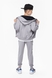 Спортивний костюм для хлопчика MAGO 24-4026 кофта + штани 152 см Світло-сірий (2000989768845D) Фото 7 з 17