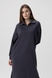 Платье однотонное женское 2342-K XL Серый (2000990117090D) Фото 5 из 15