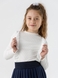 Блуза однотонна для дівчинки Perix 5005 152 см Молочний (2000990479662D) Фото 1 з 11