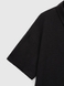 Костюм сорочка + шорти однотонний жіночий M-38 52 Чорний (2000990464422S) Фото 4 з 9