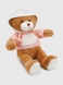 М'яка іграшка Ведмедик JRK122456 Коричнево-рожевий (2000990541901) Фото 1 з 3