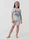 Пижама для девочки Mini Moon 8043 146-152 см Голубой (2000990499431A) Фото 1 из 20
