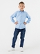 Рубашка с узором для мальчика Deniz 30124 140 см Голубой (2000990529817D) Фото 6 из 13