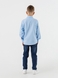 Сорочка з візерунком для хлопчика Deniz 30124 140 см Блакитний (2000990529817D) Фото 7 з 13