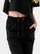 Спортивні штани однотонні прямі для дівчинки Тімі 41130 164 см Чорний (2000990540751D) Фото 4 з 12