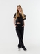 Спортивные штаны однотонные прямые для девочки Тими 41130 164 см Черный (2000990540751D) Фото 1 из 12