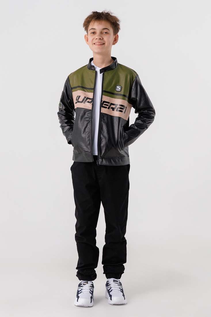 Фото Куртка для мальчика XD26 164 см Зеленый (2000990395375D)