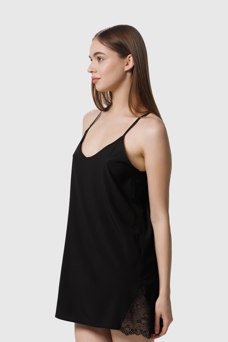 Фото Ночная сорочка женская Fleri F50145 46 Черный (2000990313256А)