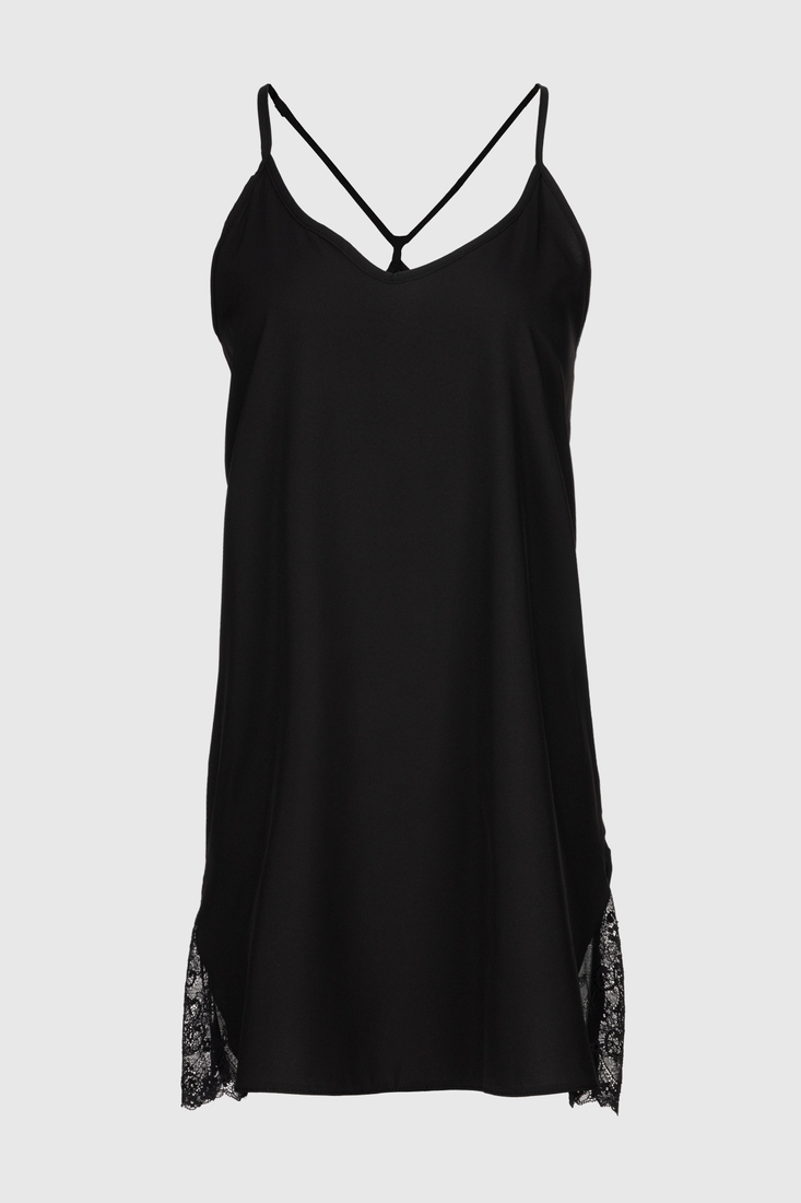 Фото Ночная сорочка женская Fleri F50145 46 Черный (2000990313256А)