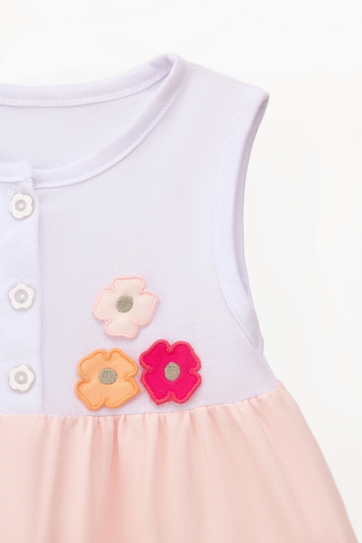 Фото Платье для девочки Mini Papi 60147 92 см Розовый (2000989590477S)