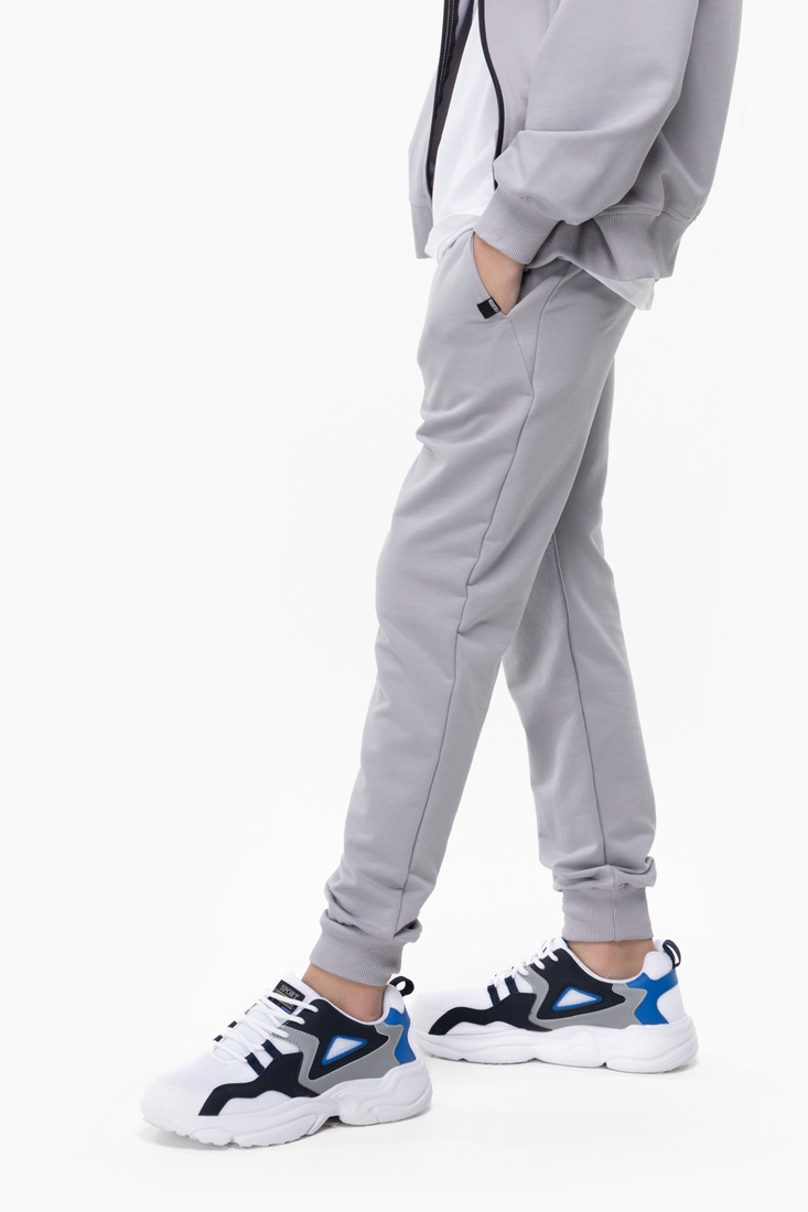 Фото Спортивний костюм для хлопчика MAGO 24-4026 кофта + штани 140 см Світло-сірий (2000989768838D)