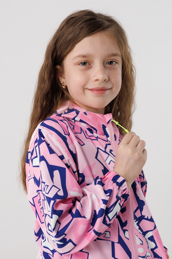 Фото Ветровка для девочки 88 104 см Розовый (2000990283313D)