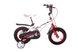 Велосипед (магниевый сплав), 12 радиус Lanq YYI1026010 Бело-Красный (2000903303633) Фото 1 из 3