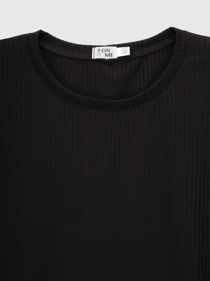 Фото Костюм футболка + шорты однотонный женский M36 44 Черный (2000989668886S)