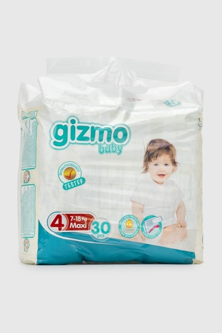 Фото Підгузники GIZMO BABY MAXI (7-18 кг) 95128 Різнокольоровий (8681020800973)