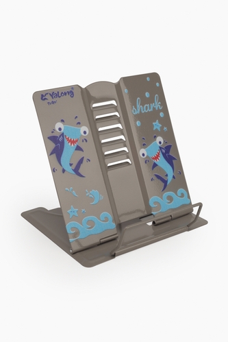 Фото Підставка для книжок металева MIX YL195901 акула (2000989302186)