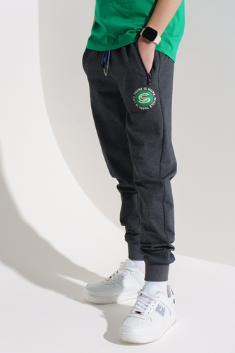 Фото Спортивні штани для хлопчика Неслухнянки HS-877 170 см Графітовий (2000990368430D)