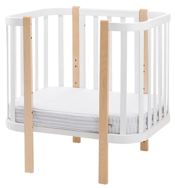 Фото Матрац Babyroom Oval OKPK-80 11 см кокос, поролон, кокос 625558 Білий (2000989552505)