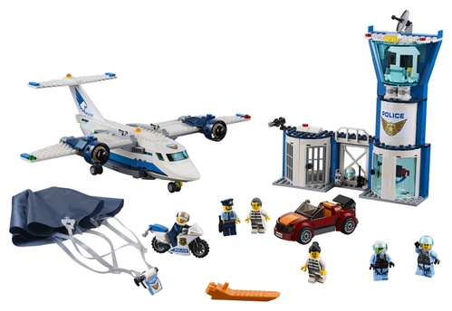 Фото Конструктор LEGO City Повітряна поліція повітряна база (60210)