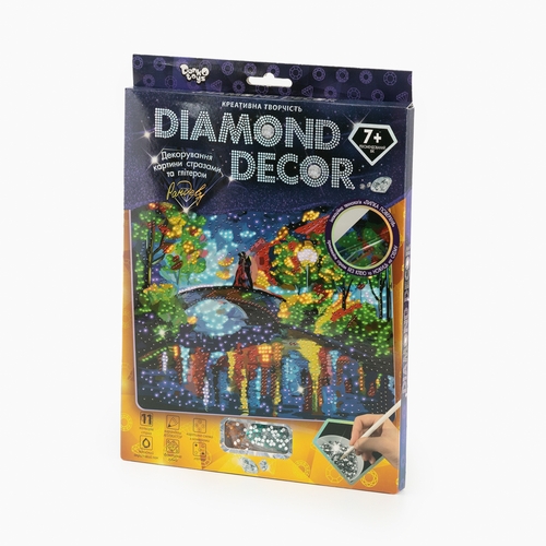 Фото Комплект творчої творчості "Diamond Decor Рандеву" Danko Toys DD-01-07 Різнокольоровий (2000989844624)