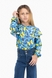 Блуза з візерунком для дівчинки MyChance Метелик Синій 128 см Різнокольоровий (2000989804536D) Фото 2 з 12