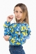 Блуза з візерунком для дівчинки MyChance Метелик Синій 128 см Різнокольоровий (2000989804536D) Фото 5 з 12