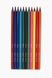 Цветные карандаши 12 шт MIX TQ191062-12 тигр Оранжевый (2000989302292) Фото 2 из 2